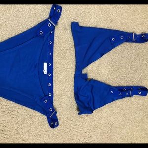Zaful Blue Bathing Suit